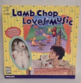 731069105220 PHILIPS Big Box Lamb Chop Loves Music Cd Finger