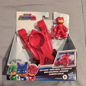 010993837250 PJ MASKS Owl Glider Toy Owlette Car Action