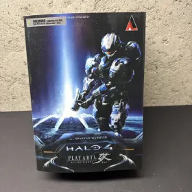 662248812922 PLAY ARTS Kai Halo Spartan Warrior Action Figure