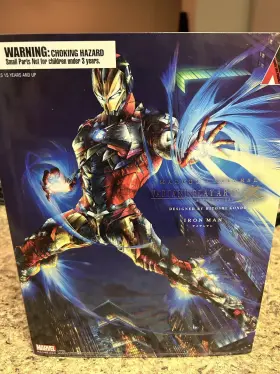988601322485 PLAY ARTS KAI Marvel Comics Variant Iron Action
