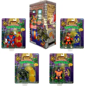 043377812302 PLAYMATES Sewer Heroes Mike Don Mighty Bebop