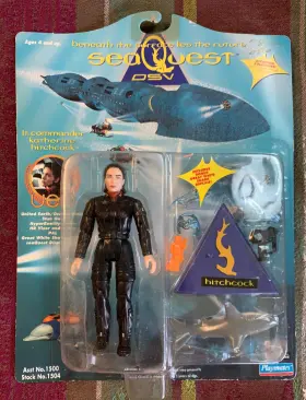 043377015048 PLAYMATES TOYS Sea Quest Dsv Commander Katherine