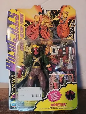 043377018032 PLAYMATES TOYS Wildc Action Figure Grifter Card