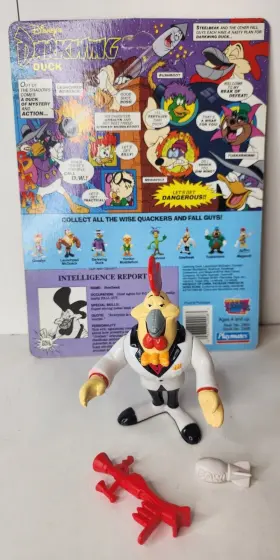 043377029083 PLAYMATES TOYS Unpunched Card Loose Disney Duck