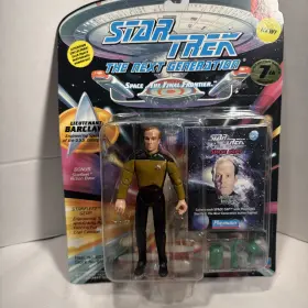 6045 PLAYMATES TOYS Star Trek Tng Barclay Action Figure