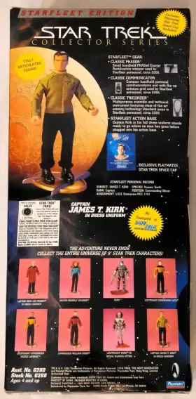 043377062882 PLAYMATES TOYS Star Trek Collector Starfleet #2