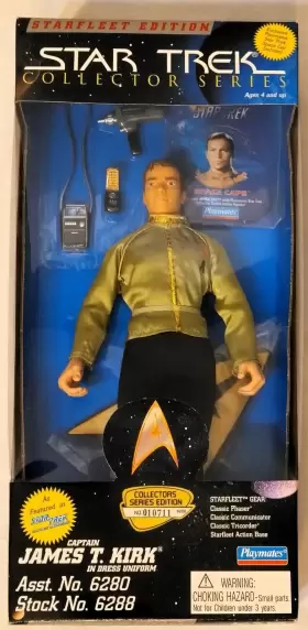 043377062882 PLAYMATES TOYS Star Trek Collector Starfleet