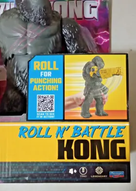 043377359227 PLAYMATES TOYS Godzilla Kong Empire Roll Nft #2