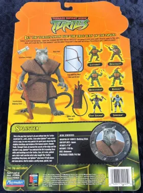 043377540250 PLAYMATES TOYS Master Splinter Teenage Mutant #2