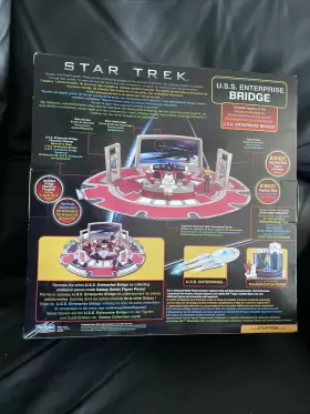 043377619017 PLAYMATES TOYS Star Trek Enterprise Bridge Kirk #2