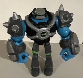 043377761501 PLAYMATES TOYS Ben Omni Kix Armor Shock Action