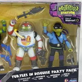 043377833420 PLAYMATES TOYS Tmnt Mutant Mayhem Turtles Pack #2
