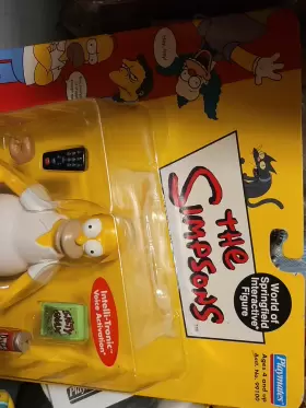 043377991014 PLAYMATES TOYS Homer Simpson Action Figure #3