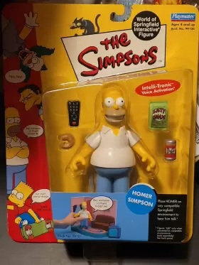 043377991014 PLAYMATES TOYS Homer Simpson Action Figure