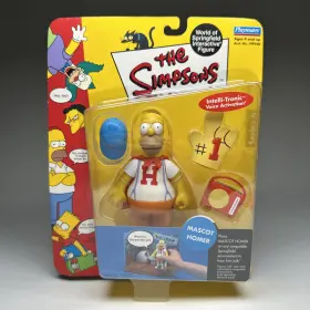 043377992257 PLAYMATES TOYS Simpsons Springfield Mascot Homer