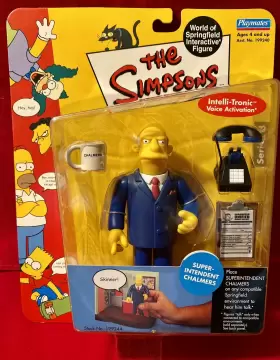 043377992448 PLAYMATES TOYS Simpsons Springfield Chalmers