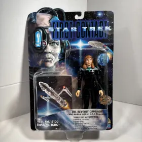 16107 PLAYMATES TOYS Star Trek First Contact Beverly Crusher