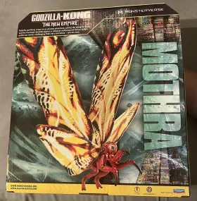 35555 PLAYMATES TOYS Godzilla Kong Empire Giant Mothra Figure #2
