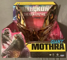 35555 PLAYMATES TOYS Godzilla Kong Empire Giant Mothra Figure