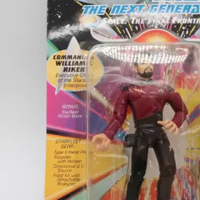 6010 PLAYMATES TOYS Star Trek Next Commander Riker #3
