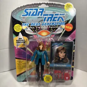 6019 PLAYMATES TOYS Star Trek Tng Beverly Crusher Action