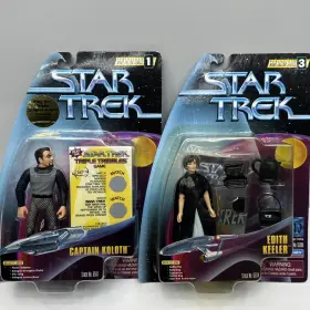 65114 PLAYMATES TOYS Star Trek Edith Keeler Captain Koloth