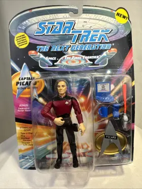 6942 PLAYMATES TOYS Star Trek Tng Picard Uniform Figure