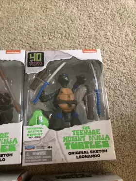 91293 PLAYMATES TOYS Ninja Turtles Tmnt Sketch Figures #3