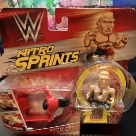 975430 PLAYMATES TOYS Wwe Nitro Sprints Brock Lesnar Action