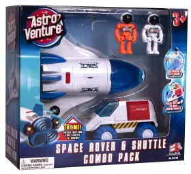752830406995 PLAYMIND Astro Venture Space Shuttle Toy Arm
