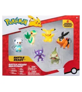 PKW3062 POK MON Battle Figure Pack Pikachu Oshawott Snivy