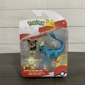 95155-PKW3048 POKEMON Litleo Mankey Vaporeon Articulated Set