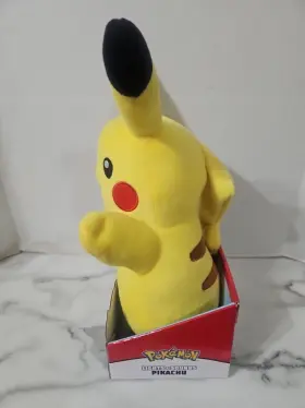 PKW0025 POKEMON Pikachu Pok Power Action Light Up Cheeks #3