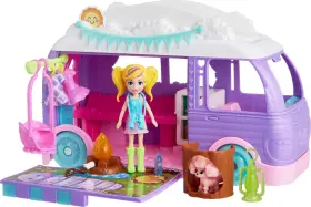 194735268023 POLLY POCKET Doll Pet Playset Travel Toy Camping