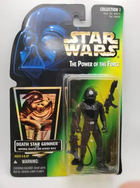 69608 POWER OF THE FORCE Star Wars Death Gunner Gear Carded