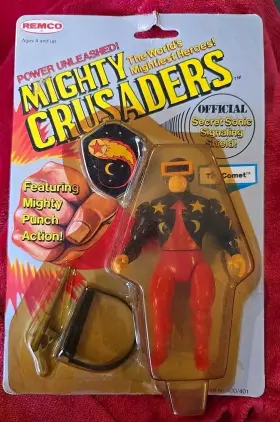 400-401 REMCO Comet Mighty Crusaders Action Figure