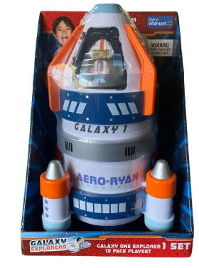 7028 RYANS WORLD Galaxy Explorer Rocket Pack Micro Figure Toy