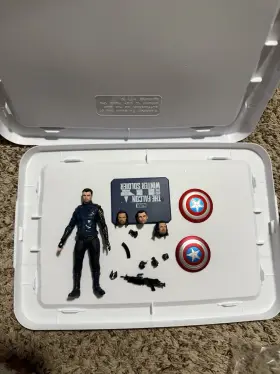 573102608741 S.H.FIGUARTS Bandai Falcon Winter Soldier Bucky