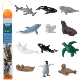095866680701 SAFARI LTD Baby Sea Toob Figurines Harp Seal