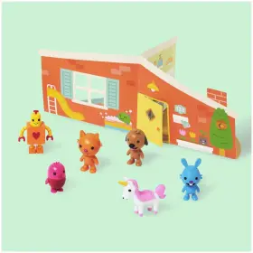 681147067080 SAGO MINI Figurine Pack Toy Figures Folding Kids #2