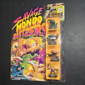076281366609 SAVAGE MONDO BLITZERS Kenner Dudes Disaster