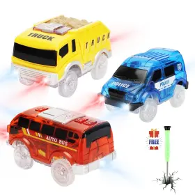 3NEW SAVE UNICORN Tracks Race Glow Light Up