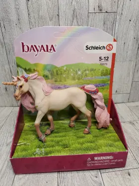 055744021947 SCHLEICH Kids Bayala Unicorn Mare Decorated Toy
