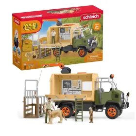 059433574233 SCHLEICH Wild Animal Rescue Toy Playset Ranger