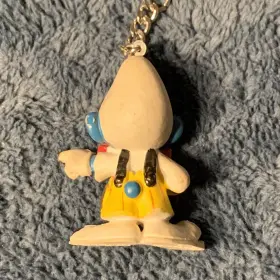 20033 SCHLEICH Clown Smurfs Keychain Figure Toy Peyo Hong #2
