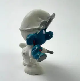 20037 SCHLEICH Peyo Doctor Smurf Physician Figure Pvc Toy #2