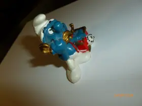 20062 SCHLEICH Telephone Smurf Phone Figure Toy Pvc Figurine #2