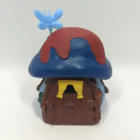 4.9013 SCHLEICH Mushroom House Smurf Cottage Butterfly