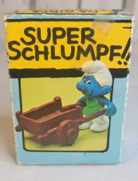 40206 SCHLEICH Gardener Smurf Wheelbarrow Boxed Catalog