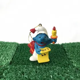 51905 SCHLEICH Christmas Caroler Smurf Ornament Figure Toy